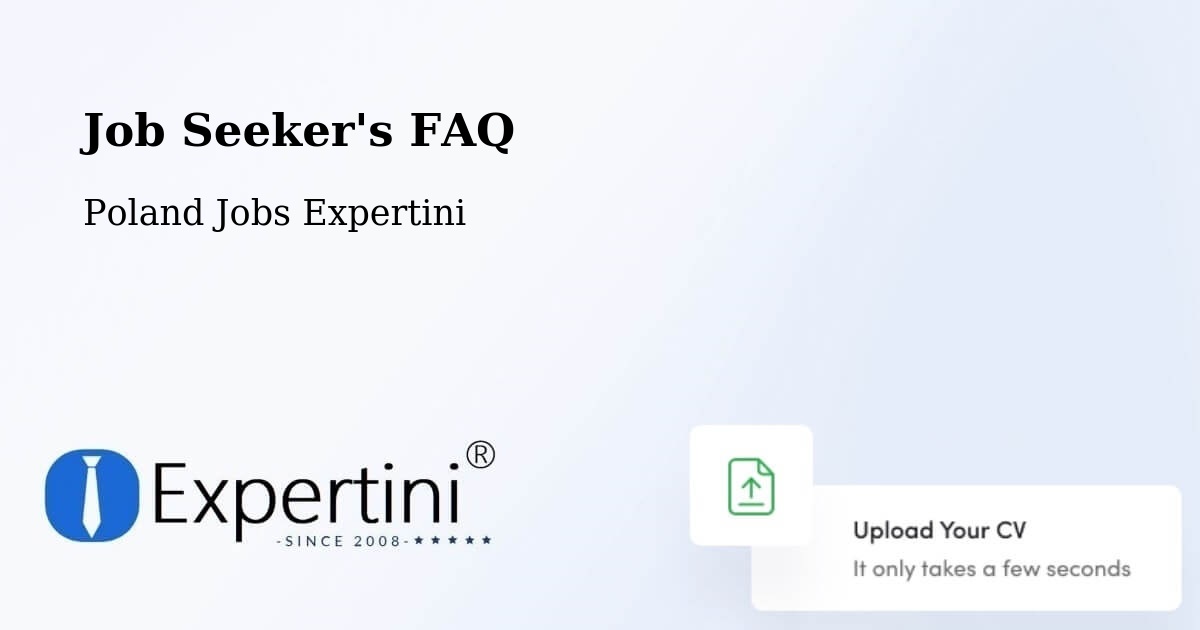 Job Seeker FAQ – Mrzeżyno - Poland Jobs Expertini