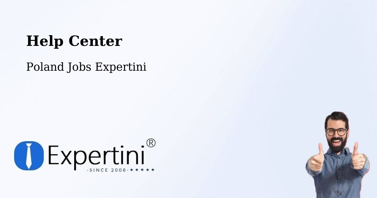 Help Center – Mrzeżyno - Poland Jobs Expertini