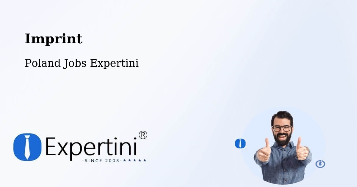 Imprint – Mrzeżyno - Poland Jobs Expertini